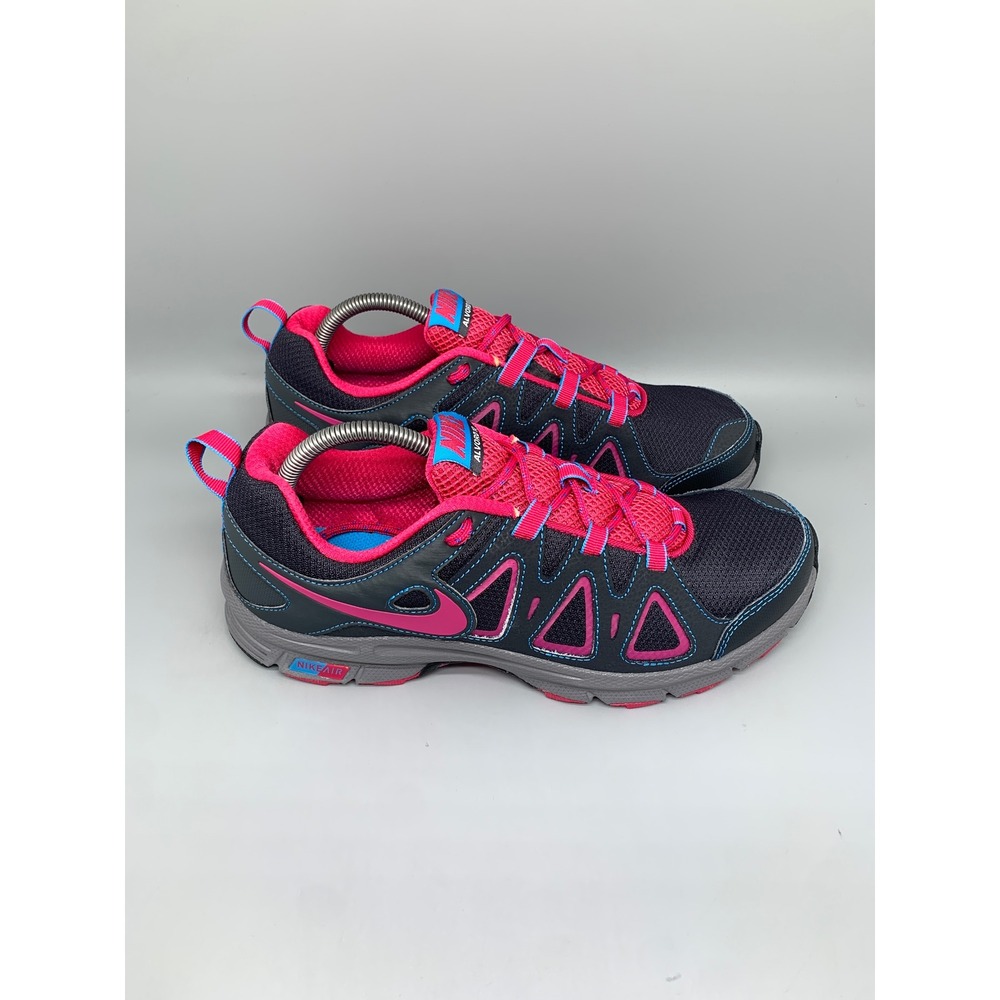 Nike Air Alvord 10 Pink Gray Trail Running Shoes 512038-005 Women's Sz 11